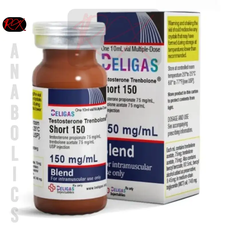 TESTOSTERONE-TRENBOLONE SHORT BLEND 150